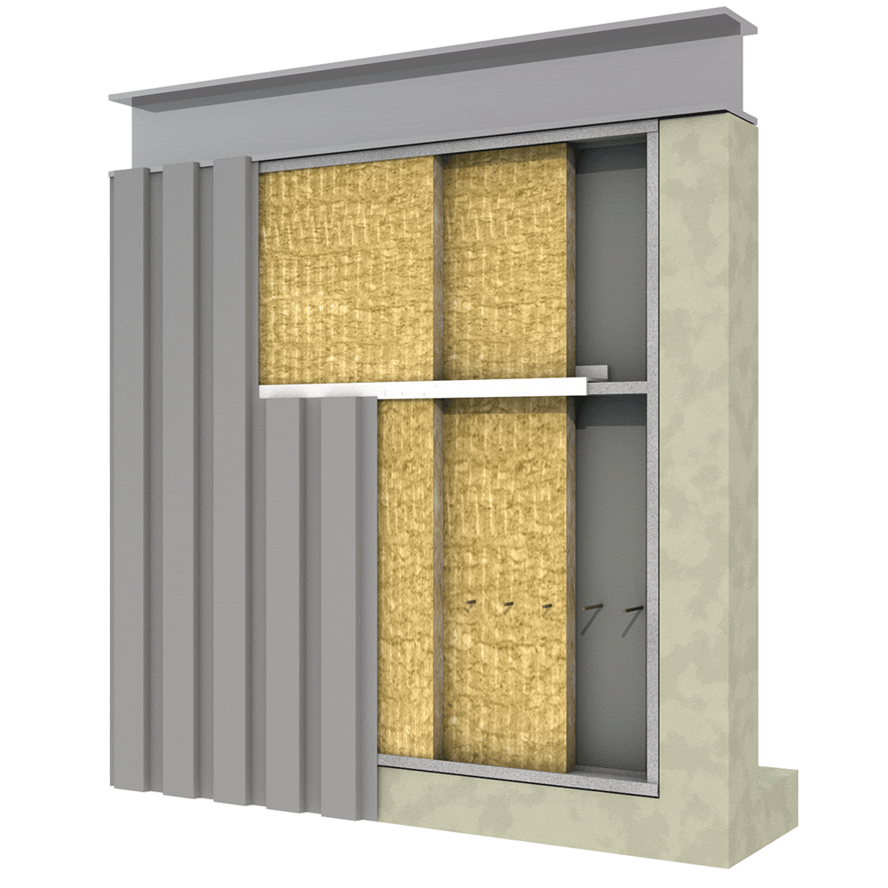 ROCKWOOL Plus MB - Isolation de construction métalliques