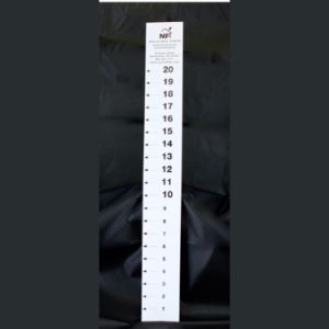 Paper Attic Ruler for Blown Insulation