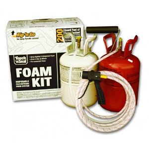 Touch 'n Seal faom kit 200 with tanks and hoses