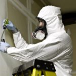 Abatement suit and respirator