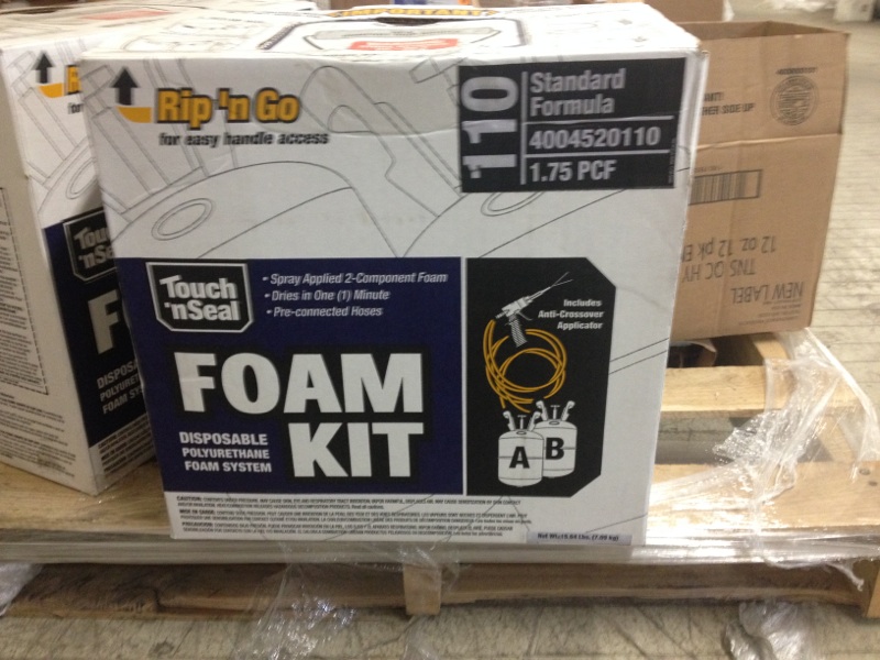 Foam kit for home insulation