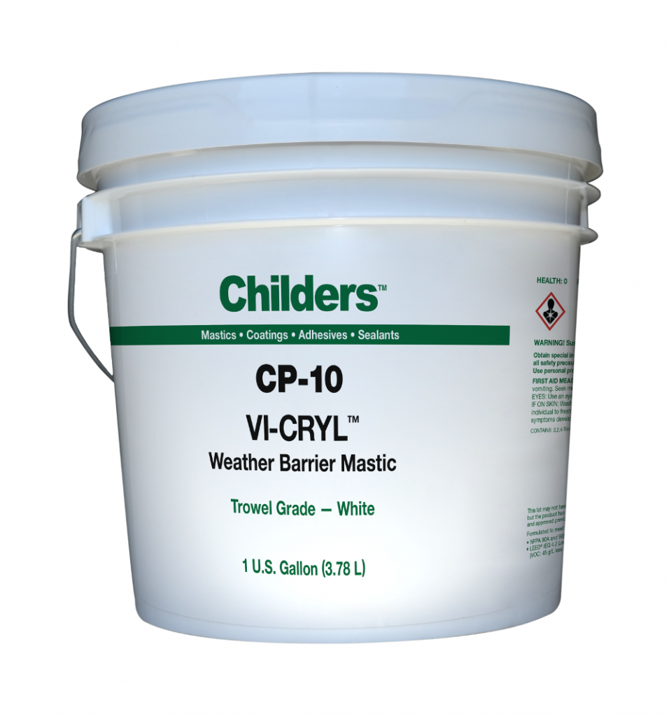 Childers VICRYL CP10/11 Weather Barrier Coating General Insulation