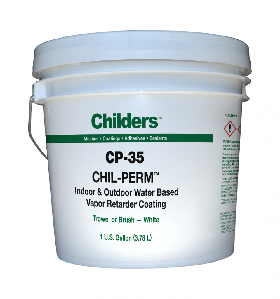Childers CP35 CHILPERM WB Vapor Retardant Coating General Insulation