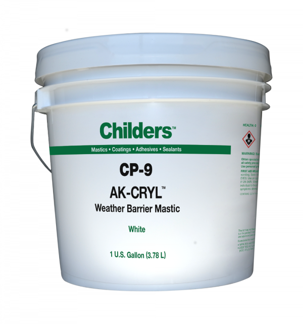 Childers CP-9 Ak-Cryl Breather Mastic Weather Barrier