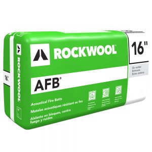 Lana de roca AFB / AFB evo Acoustical Fire Batt Mineral Wool Batt Insulation