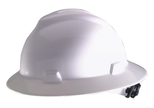 Safety hard hat used in construction industry by contractors