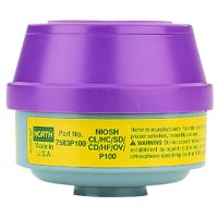 North 7583P100 organic vapor acid gas p100 particulate filter cartridge