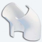 2 piece 45 degree elbow PVC fitting cover