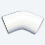45 degree elbow PVC fitting cover