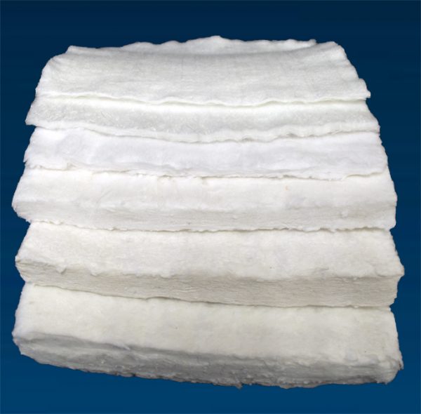 High temperature temporary fiberglass mats