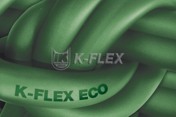 K-flex ECO tube non-halogen elastomeric pipe insulation