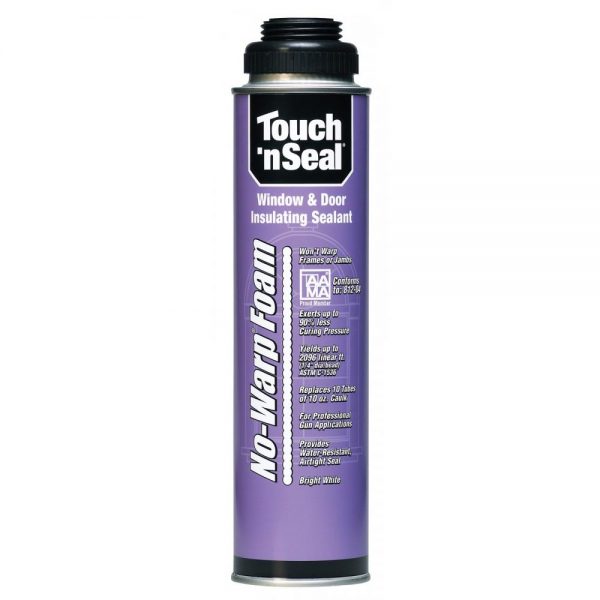 Touch 'n Seal No Warp Door and Window Foam Insulation