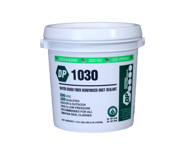 Design Polymerics DP 1030 Fiber Reinforced Water-Based Duct Sealant 1 Gallon Container