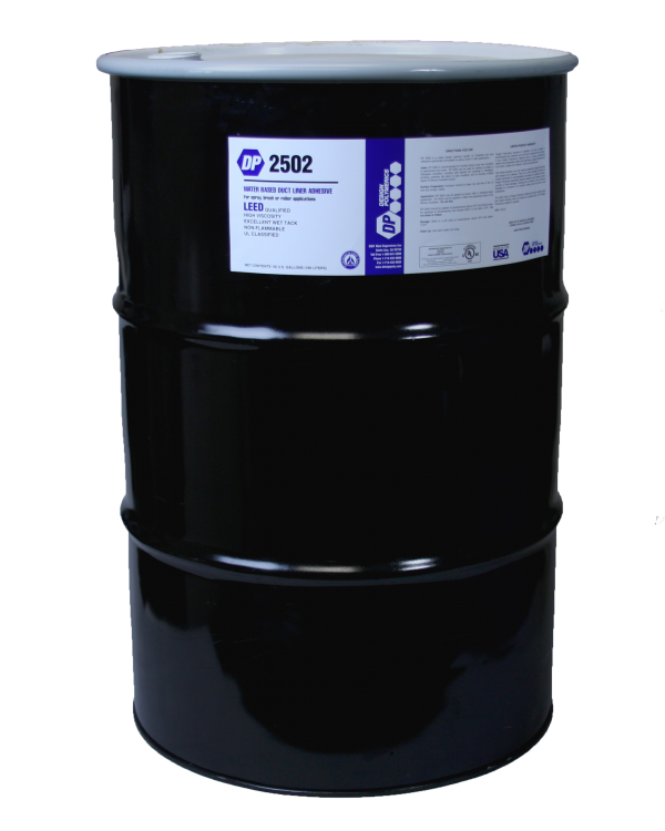 Design Polymerics DP 2502 Water Based Duct Liner Adhesive Drum