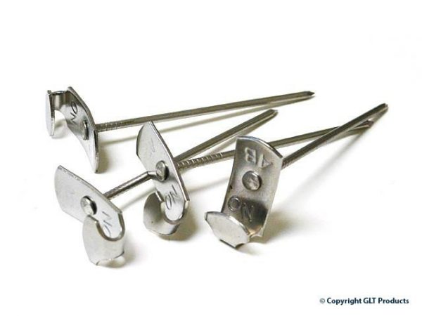 GLT lacing hooks - stainless steel rectangular base