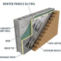 Panel de pared de aluminio Hunter XCL