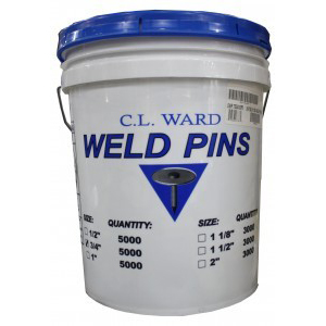 CL Ward Weld Pins Pail