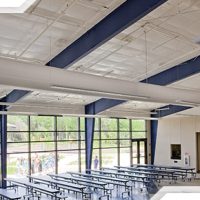 Simple Saver Metal Building Insulation school cafeteria