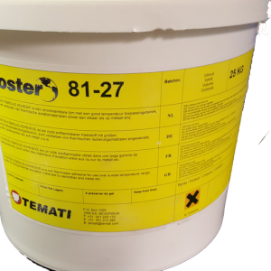 Crianza 81-27 pegamento fibroso incombustible 5 Gal pail