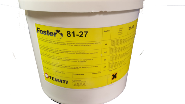 Foster 81-27 incombustible fibrous adhesive 5 gal pail