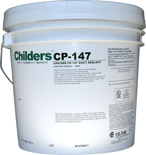 Childers CP-147 HVAC Duct Sealant bucket