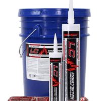 STI SpecSeal LC Endothermic Firestop Sealant bucket and cartridges