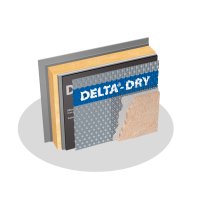 General Insulation Delta Dry Air Vapor Water Barrier Rainscreen